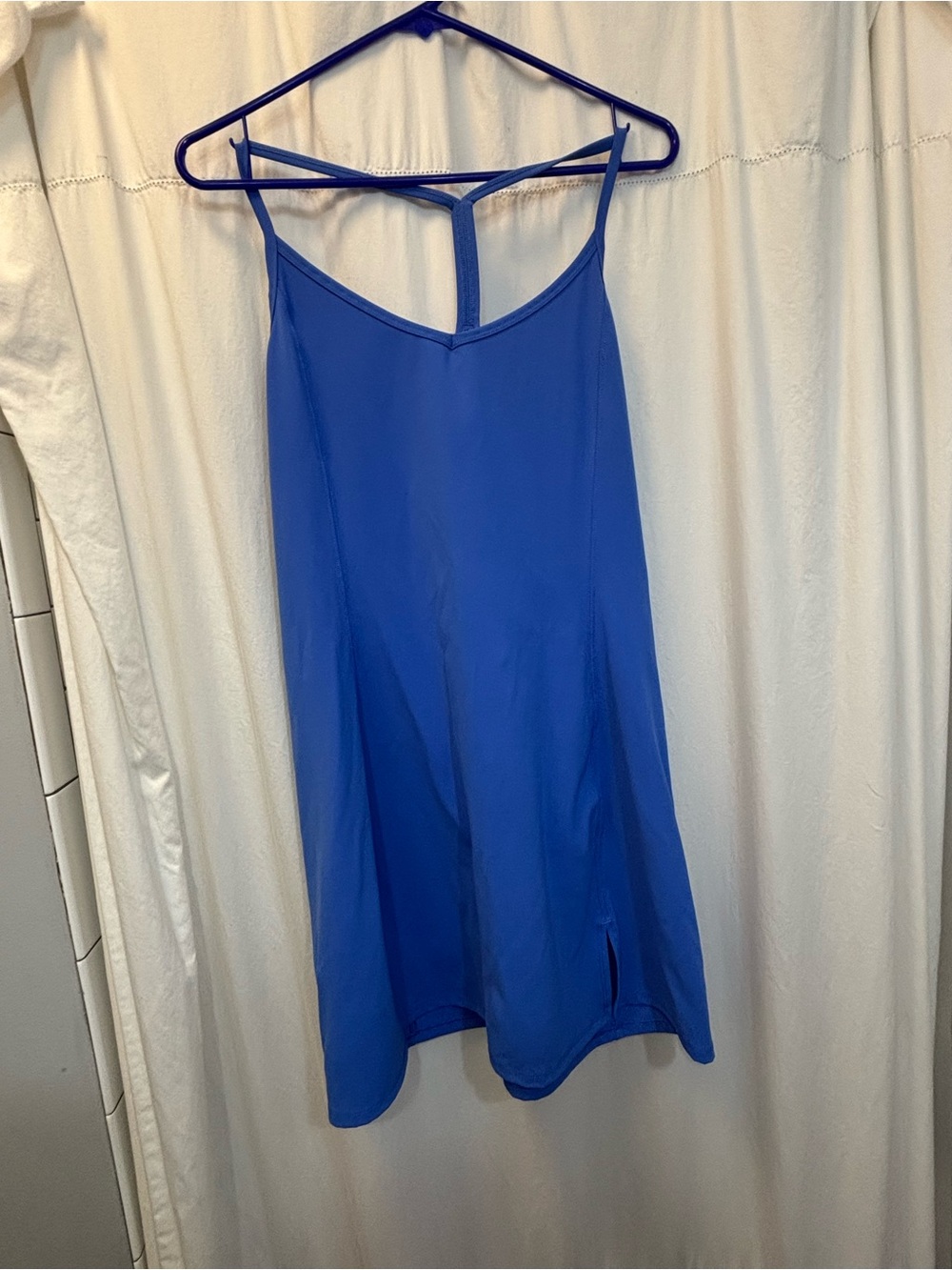 TNA Royal Blue Strappy Tennis Dress